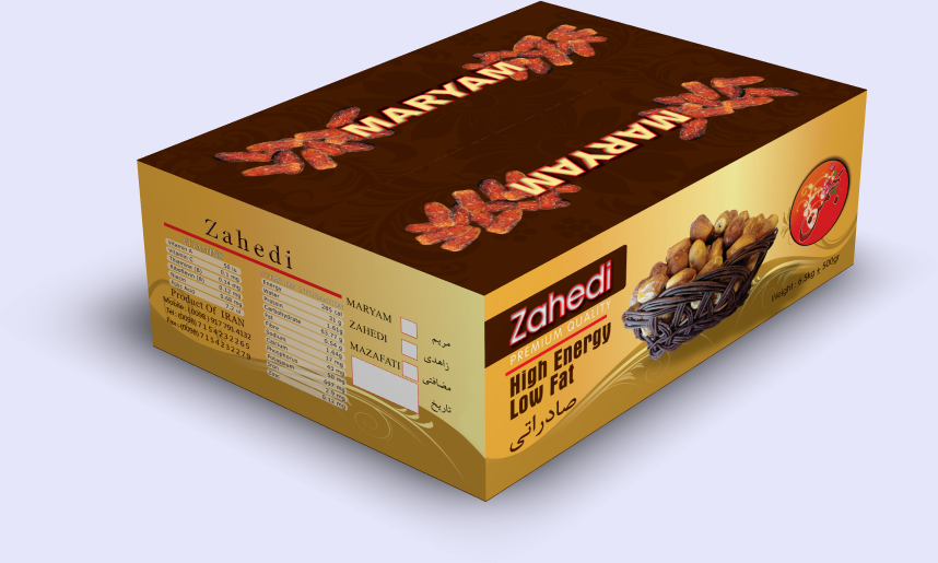 Zahedi Date - Bahman Brand - 6.5KG Carton